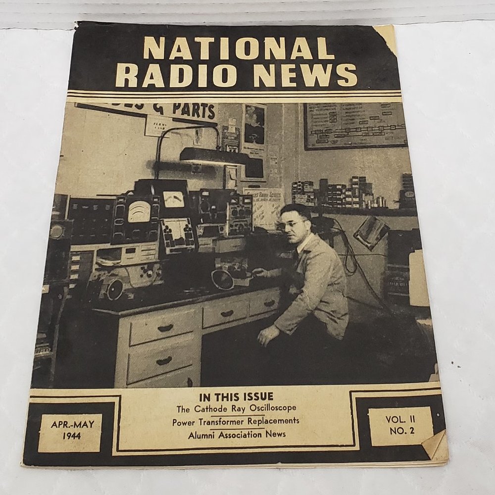 National Radio News Magazine April 1944
